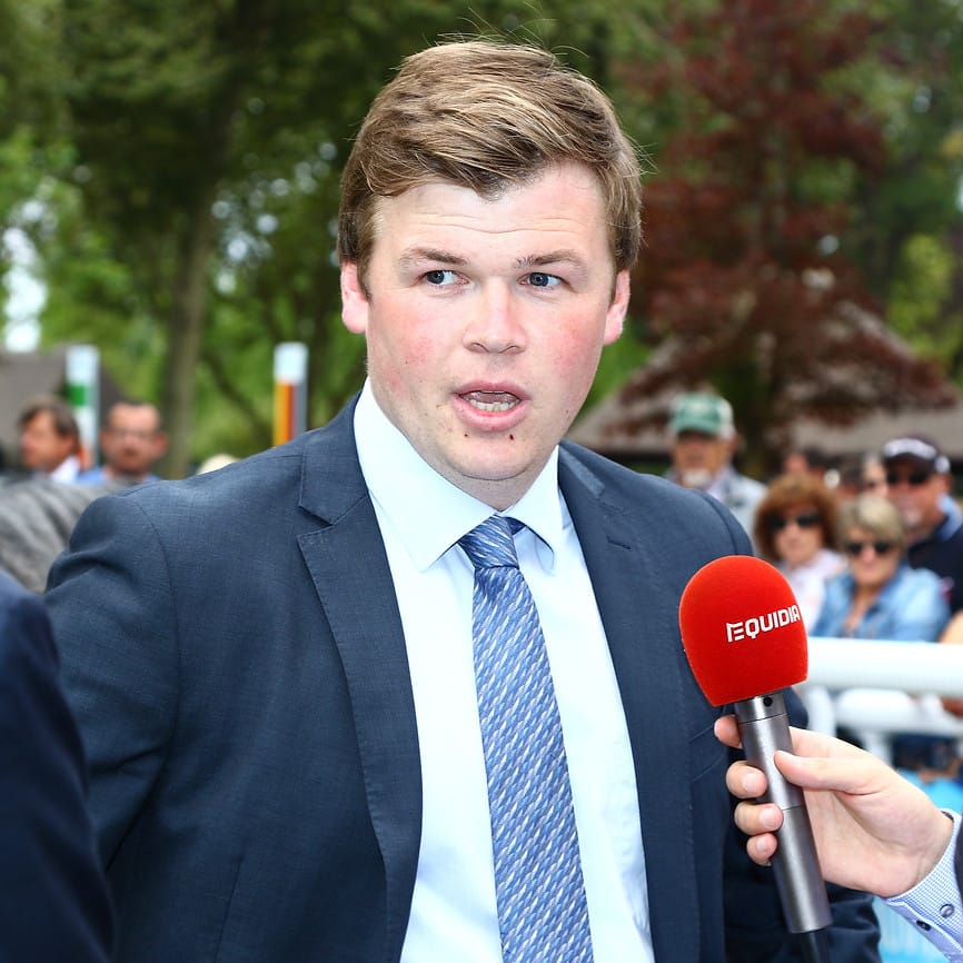 Gavin Hernon speaking to Equidia