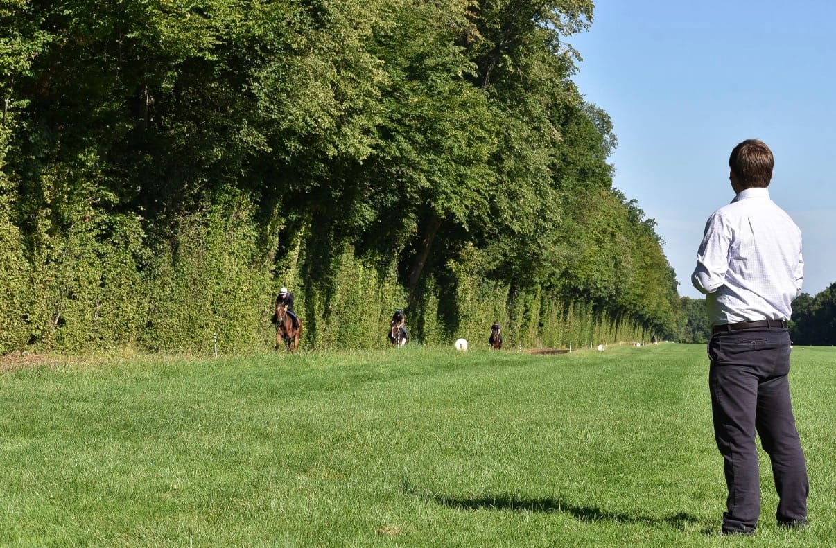A morning on the gallops at Les Aigles